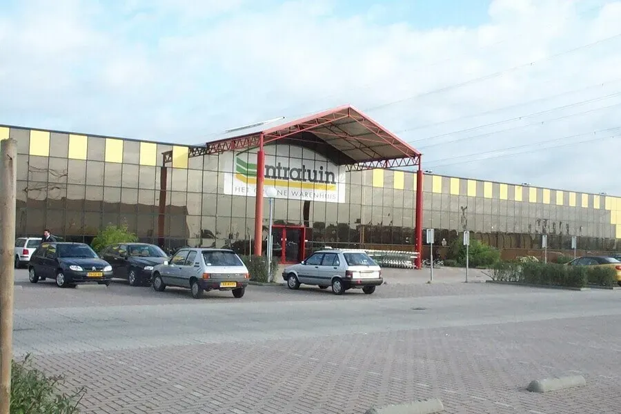Nieuwbouw Intratuin, Sliedrecht (Nederland) 1997