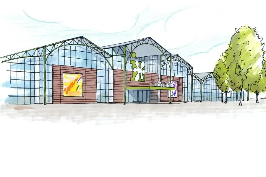 Nueva construcción Intratuin, Barneveld (Países Bajos) 2002 13