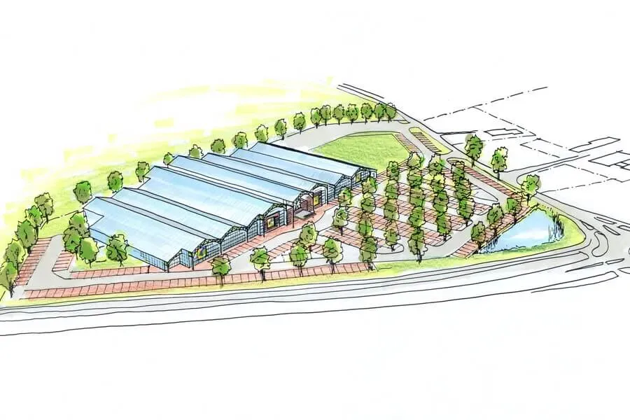 Nueva construcción Intratuin, Barneveld (Países Bajos) 2002 15