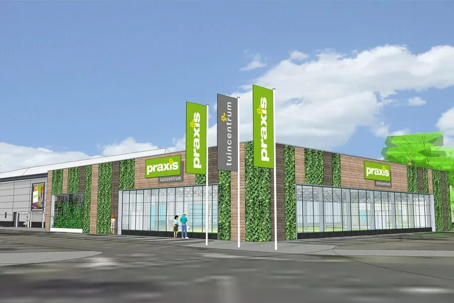 Revitalisatie Praxis Tuincentrum, Beverwijk (Nederland) 2015