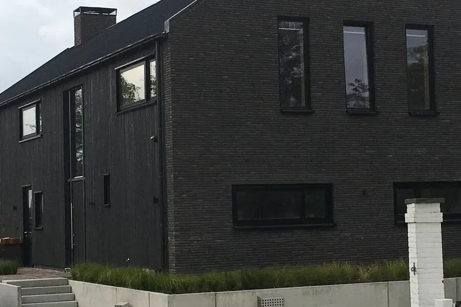 Ruim huis bijna voltooid