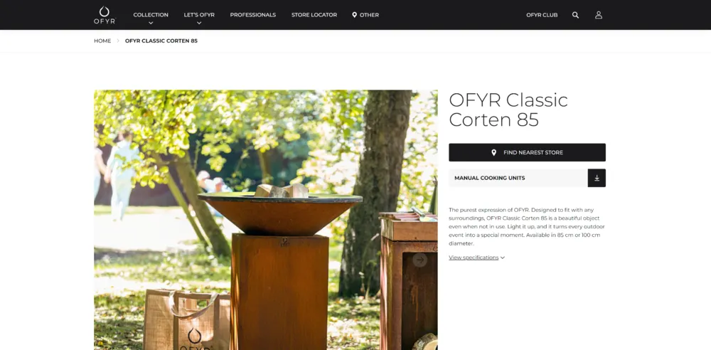 OFYR Classic Corten 85