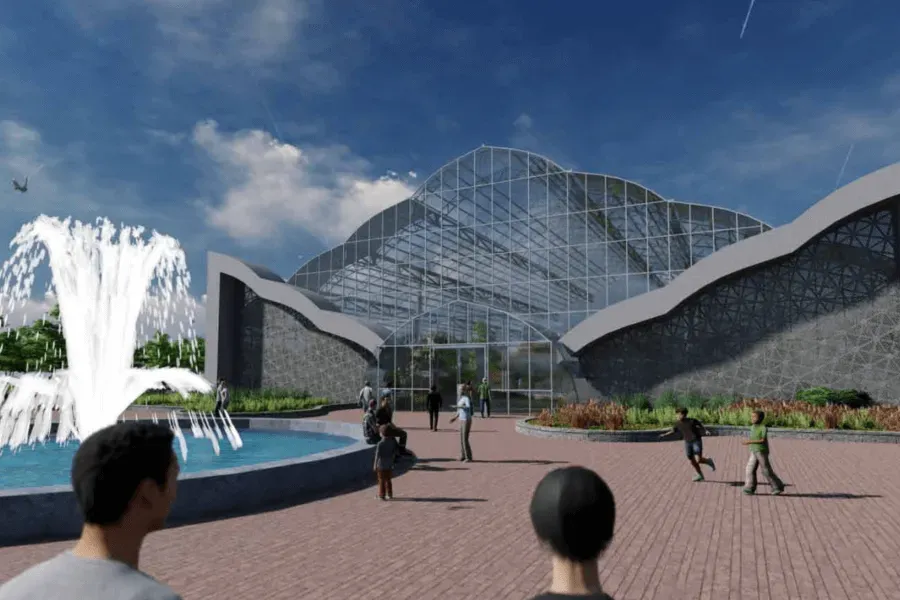 Ontwikkeling van tuincentra, Bakoe, Azerbeidzjan